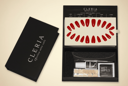 Signature Red | CLERIA Premium Press-On Nails