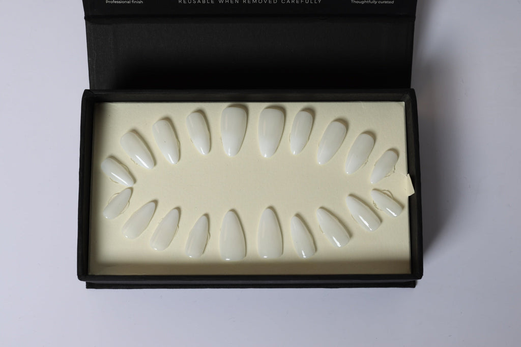 Milky White | CLERIA Premium Press-On Nails
