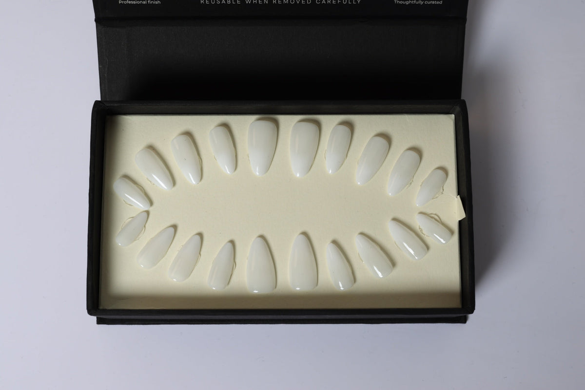 Milky White | CLERIA Premium Press-On Nails