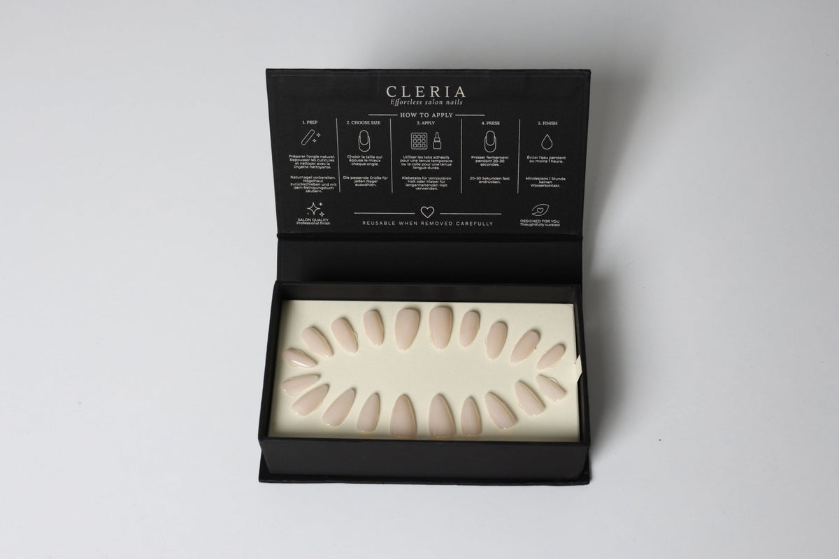 Nude Beige | CLERIA Premium Press-On Nails