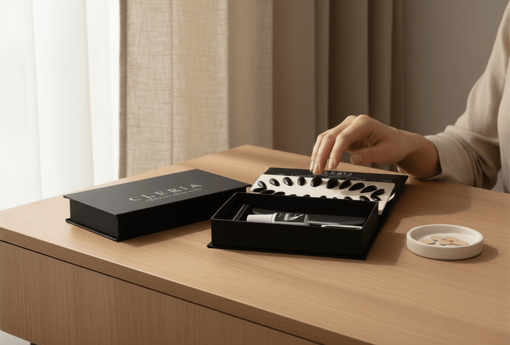 Signature Black | CLERIA Premium Press-On Nails