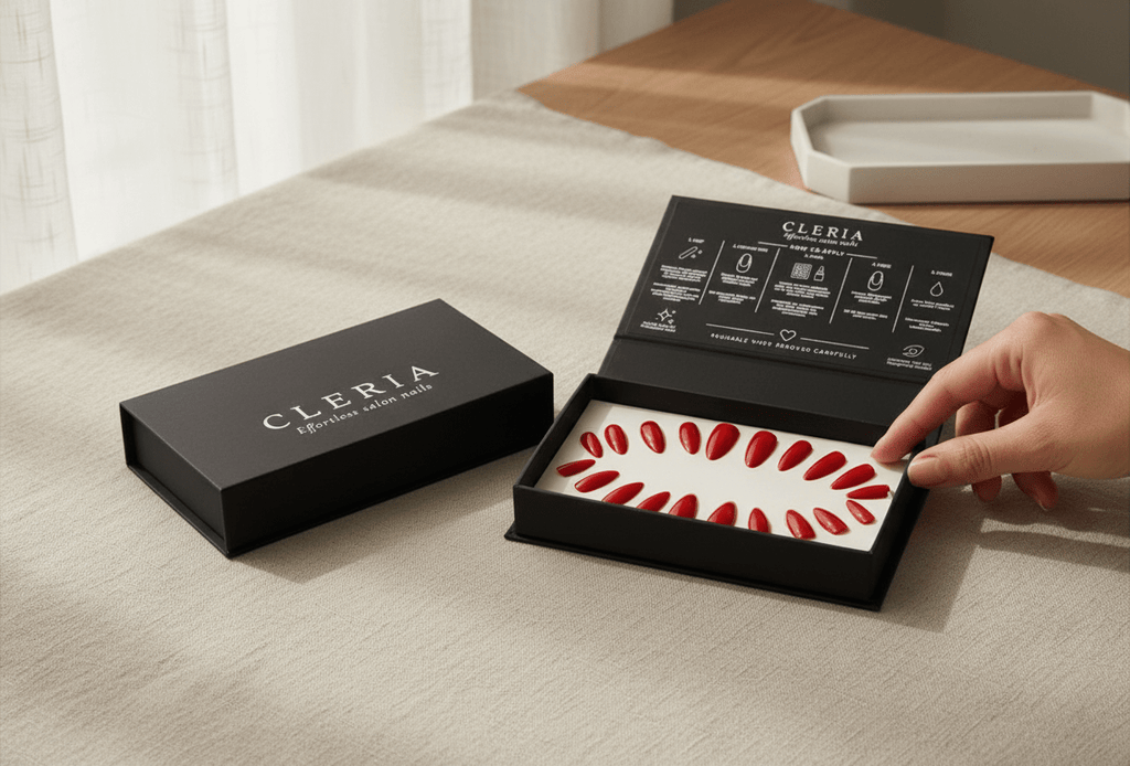 Signature Red | CLERIA Premium Press-On Nails