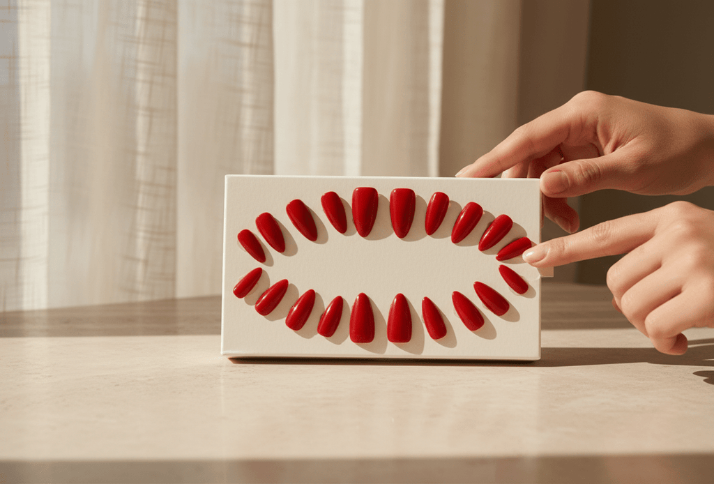 Signature Red | CLERIA Premium Press-On Nails