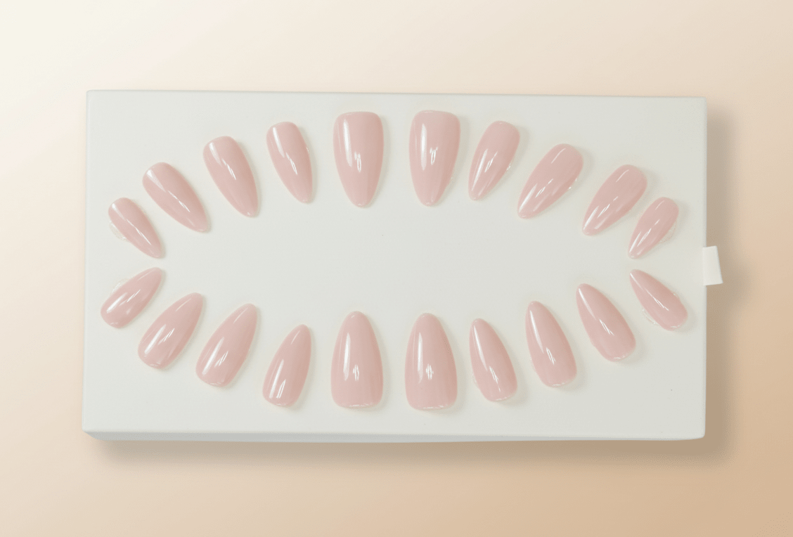 Soft Pink Nude | CLERIA Premium Press-On Nails